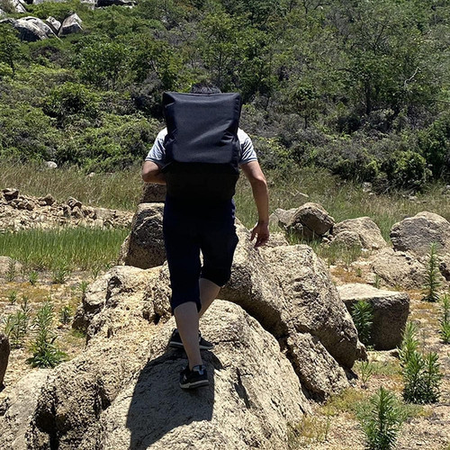 Portable camping toilet - camping, bag