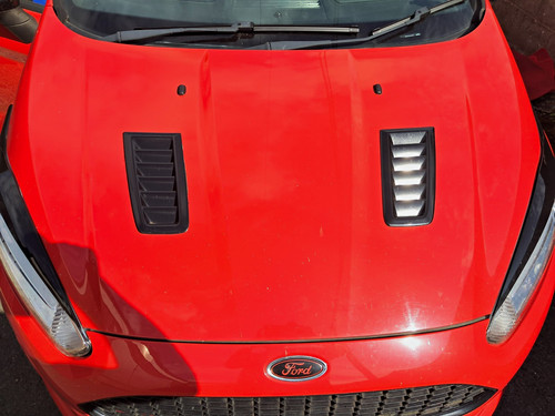 Fiesta mk7 race red bonnet - fiesta,