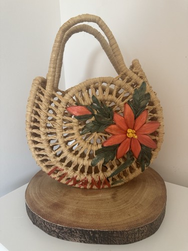 Handmade round straw rattan - handmade,