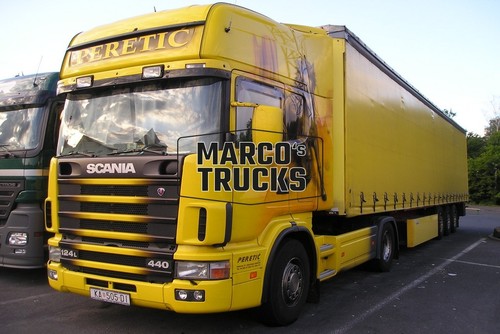 Truck photo scania - scania, 124l