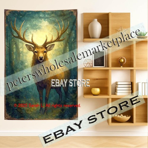 Forest stag rustic woodland - forest,