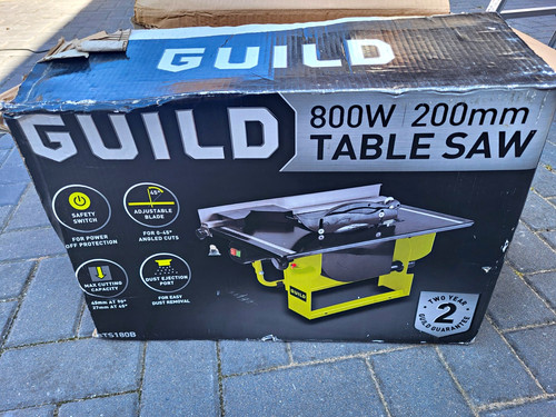 Guild 800w 200mm corded table - 200mm,
