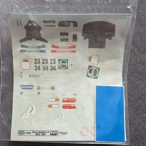 Waterslide decals btcc - 1/43,