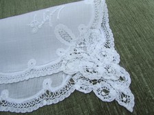 Quality vintage handkerchief - vintage,