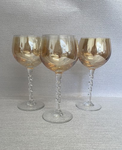 Vintage 70s amber - 3, lustre