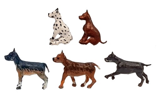 An01 dog figures - dog,