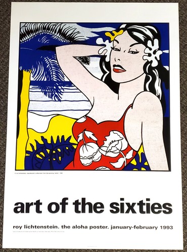 Roy lichtenstein aloha - aloha, (1962)