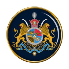Iran Imperial Coat of Arms Pin