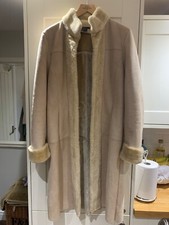 Zara Basics Faux Sheepskin Coat  - size large