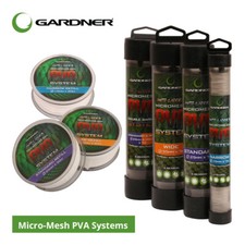 Gardner Tackle Micro-Mesh PVA Systems & Refills - Carp Barbel Coarse Fishing
