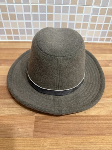 Barbour felt fedora hat olive - fedora,