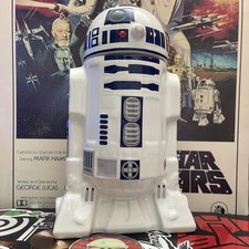 Disney Parks Star Wars R2-D2 Droid Ceramic Cookie Jar Container Canister