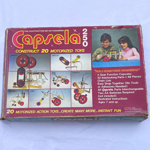Capsela construct motorised - capsela,