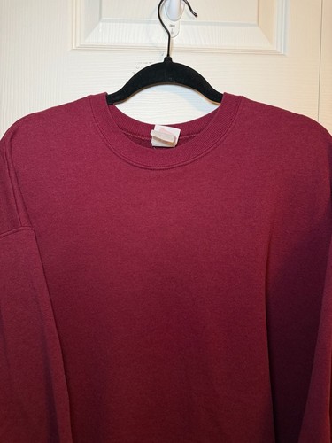 Hanes vintage maroon crewneck - vintage,