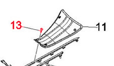 4 Vespa Stainless Steel Centre