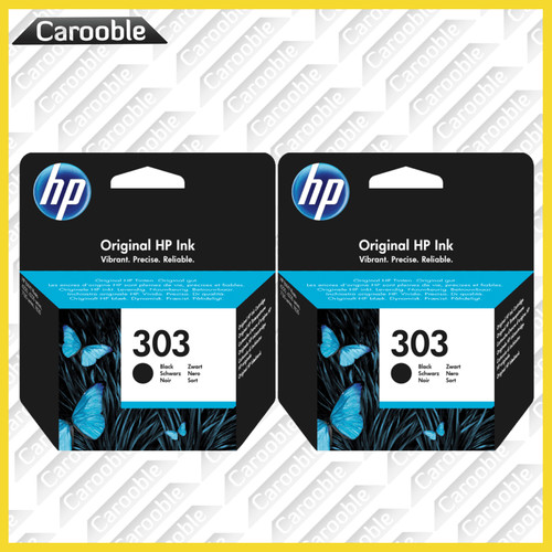 Original 303 black ink - hp,