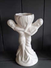 Art Nouveau Figurines Vase