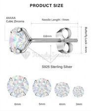 Rainbow Round Cubic Zirconia