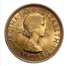 1958 ELIZABETH II GOLD
