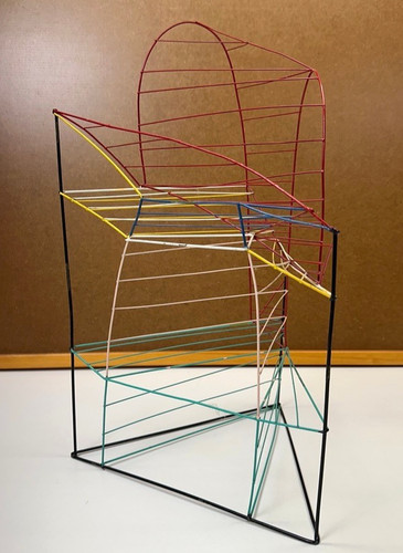 Mid century modern wire - modern,