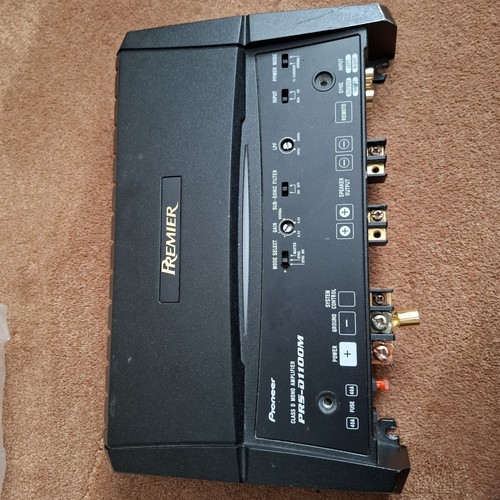 Pioneer premier amp prs d1100m - amp, prs-d1100m