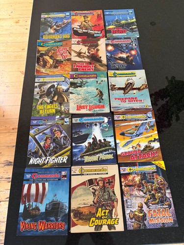 Commando comic job - lot, bundle