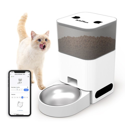 Automatic dog feeder - dog,