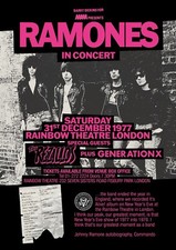Ramones nye 1977 - ramones, rainbow