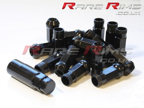 Black gt50 wheel nuts - x,