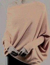 NEW LADIES ITALIAN LAGENLOOK SLOUCH BATWING LONG SLEEVE CASUAL SOFT KNIT JUMPER