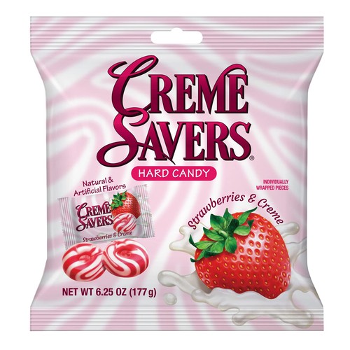 Creme savers strawberries - savers, and