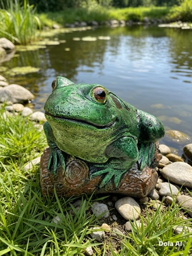 Large frog toad - toad, outdoor