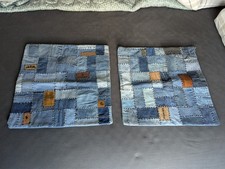 2 x cushion cover patchwork