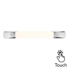 Litecraft Bathroom Shaver Wall Light Touch Sensitive 10W CCT LED - Polish Chrome