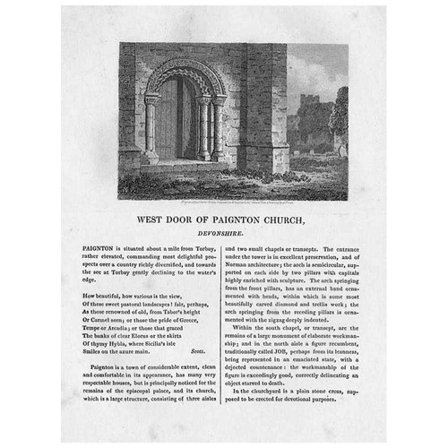 Paignton church west door - church,