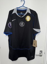 BNWT 2025/26 Chelsea FC third Football Shirt World champions T90 black shirt PL