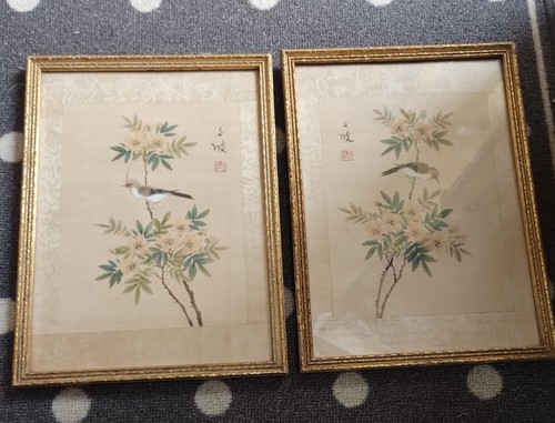 Vintage chinese paintings - chinese, on