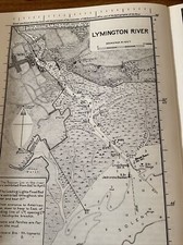 VINTAGE SEA CHART / NAUTICAL