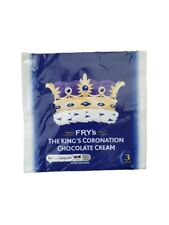 UK fry's chocolate cream the king's coronation empty Wrapper/bag For 3 Bars RARE