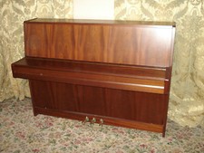 RIEGER KLOSS OVERSTRUNG UPRIGHT PIANO HARDLY USED IN VGC