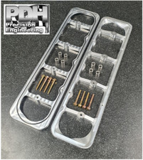 LS ENGINE ROCKER COVER ADAPTORS-SMALL BLOCK CHEV  V8 TO LS HEADS