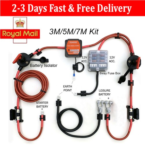 Split charge relay - split,
