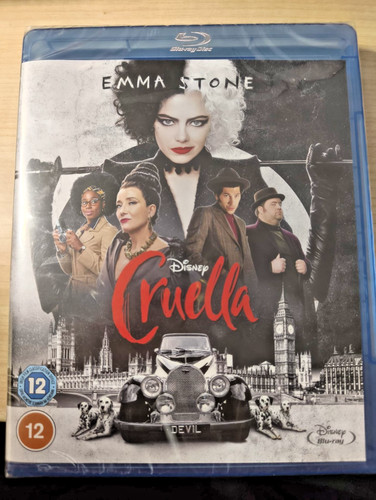 Disney cruella - disney, (blu-ray,