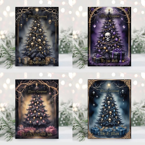 Personalised gothic - personalised, a5
