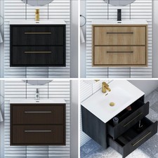 Wall Hung Bathroom Sink Vanity