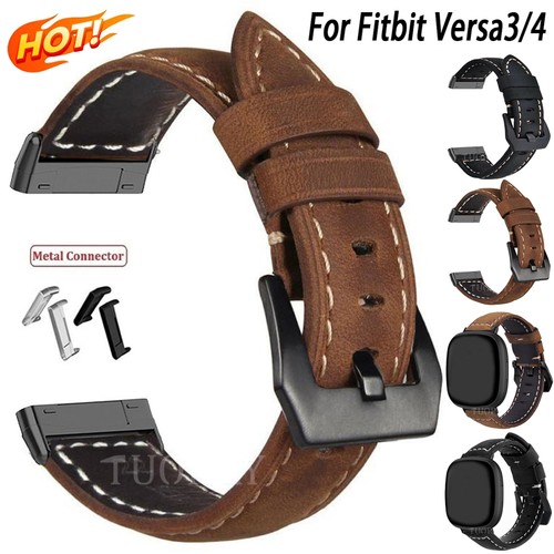 Leather watch band wrist strap - leather,