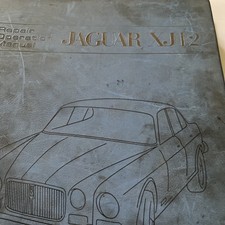 Jaguar XJ12 Repair Operation Manual 1972 Genuine FactorFactory Ringbinder 
