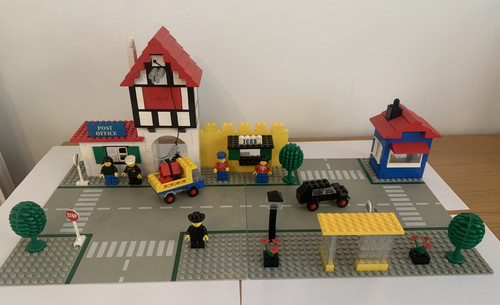 Lego 1589 town square vintage - town,