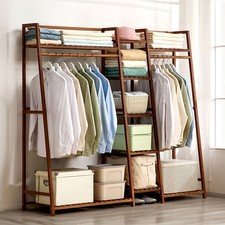 Wooden Clothes Rail Rack