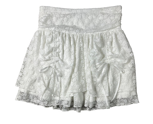 Lulus white lace mini - lace,